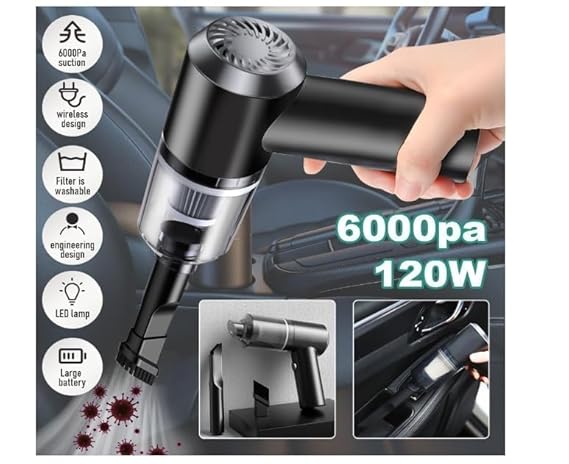SPARKDEALS™ Portable Car Vacuum Cleaner