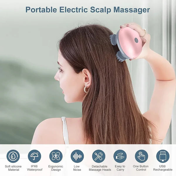 SPARKDEALS™ Electric Head Massager